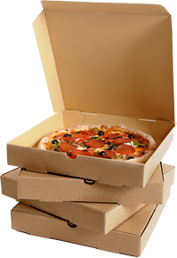 피자 배달 박스 이미지